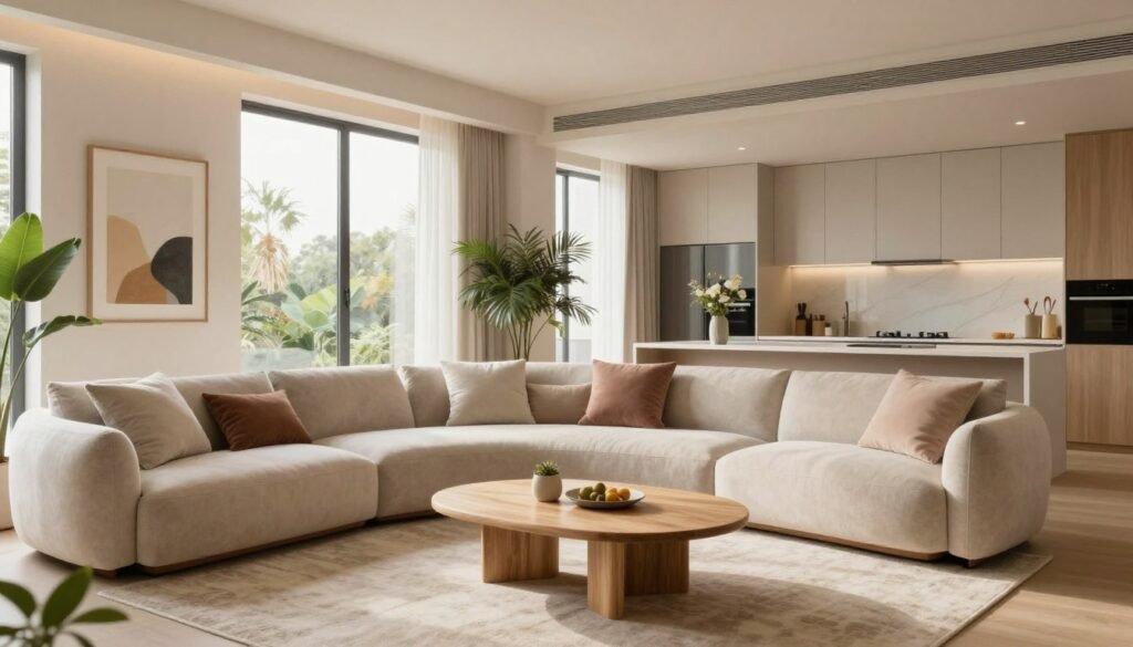 soft modern interiors