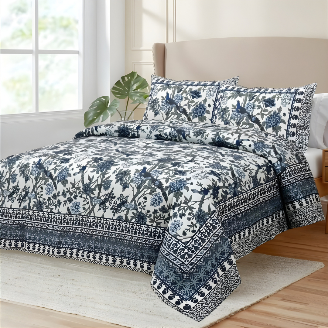 indigo-garden-jaipuri-cotton-bedsheet-blue-ivory-floral-king-size-108x108